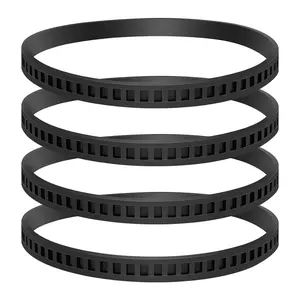 4 Pack 650721-00 Bandsaw Rubber Tires Replacement for Dewalt Band Saw Tires and Milwaukee Bandsaw Pulley Tires DWM120 A02807 DCS374 DW328K D28770 D28770K...