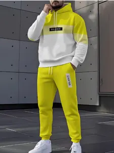 Men's Standard Casual Hoodie Set, Breathable Comfortable Fit Design, Versatile for Different Styles, Perfect Gift Choice