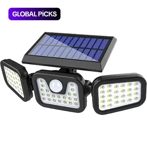 Solar Outdoor Wall Light with Motion Sensor, Durable Waterproof Light, Waterproof Wall Mounted LED Light with 3 Lighting Modes, Solar Garden Light, Garden Decor Lights
