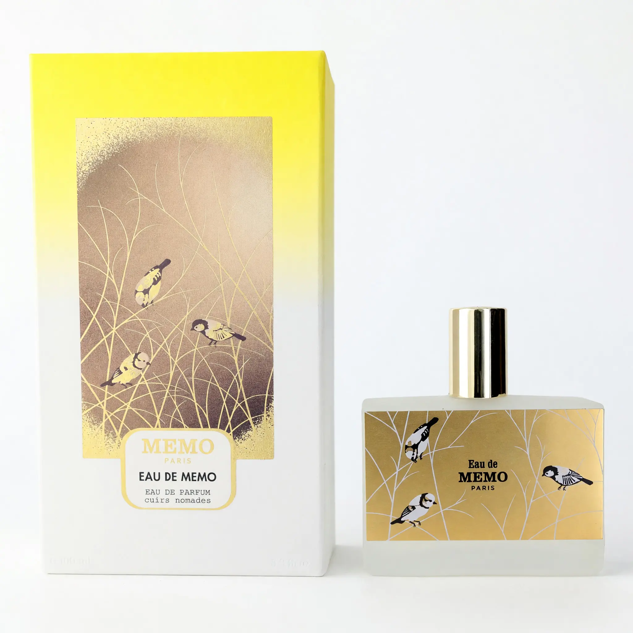 Memo Paris Eau de Memo Unisex EDP Spray Bottle - 3.3 fl oz Bergamot Citrus Blend, Boxed Mist Bottle Unisex Fragrance with Full Fragrance Notes