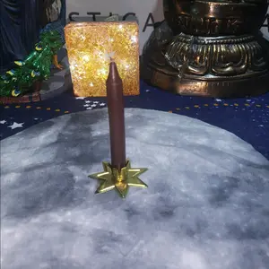 Brown Chime Candle