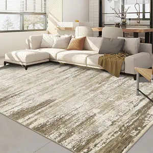 Abstract Print Rug Modern Geometric Rug Washable Area Rug Living Room Decorative Rug Stain Resistant Non-slip for Bedroom Hallway Office Dining Room