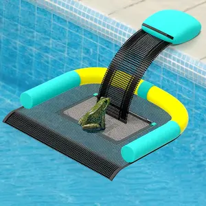 Animal Critter Escape Ramp Frog Saver Pads Ladder for Swimming Pools Lily Pad for Frogs Float Life Saving Wildlife Duck Duckling Creature Rescue Bridge Log Maintenance Kits Accessories Device