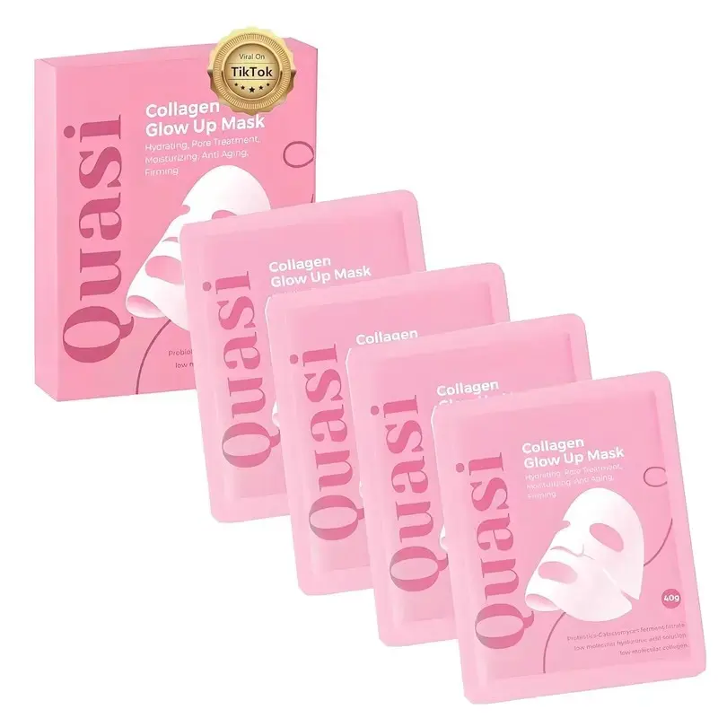 Quasi Bio Collagen Overnight Hydrogel Face Mask - Deep Hydration & Moisturizing Facial Mask