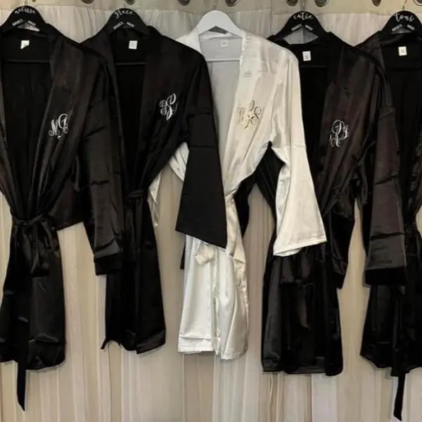 Wedding get ready robes Womenswear Gowns Loungewear Nightwear Underwear Women Lady Comfort