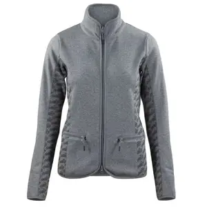 Horze Women's Melange Gray Janessa Fleece Jacket