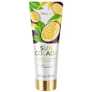Onyx Suncolada Accelerator | Bronzer-Free Tanning Lotion | Tanning Beds and Outdoor Sun | 8.5 fl oz