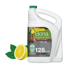 128 oz. Lemon Mint Scent Hard-Surface Floor Cleaner