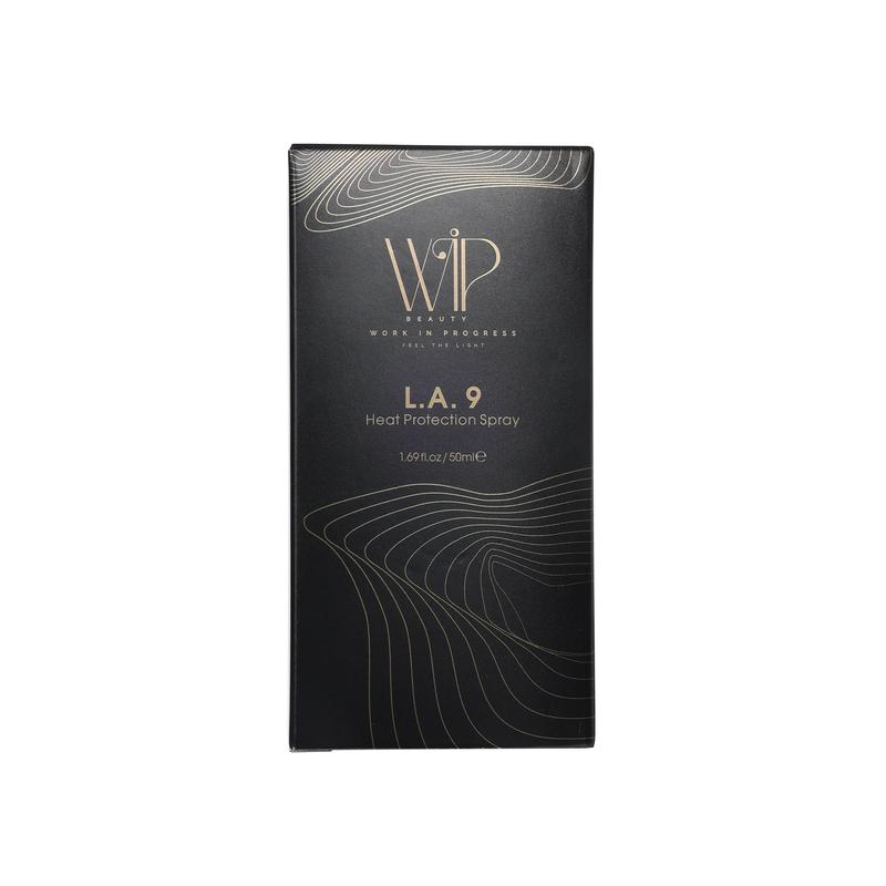 Wip Beauty L.A. 9 Heat Protectant Mist 1.69 Fl Oz 50 ml for All Hair Types Heat Protection Spray