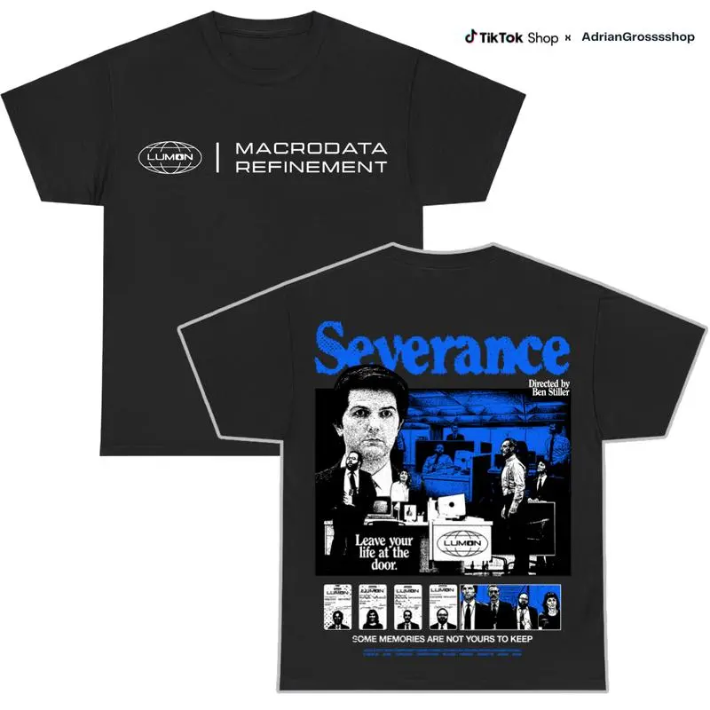 Lumon Macrodata Refinement Severance shirt, Severance Inspired Minimalist T-shirt, Lumon shirt, Macrodata Refienement shirt Casual Cotton
