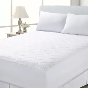 Mattress Protector - Quilted Cover Pad with Elastic Band, Breathable Vinyl Design, Waterproof & Microfiber Fabric, Available in Multiple Sizes