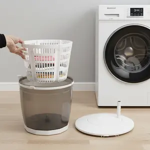 2kg Manual Mini Washing Machine For Underwear Socks Delicates Camping RV