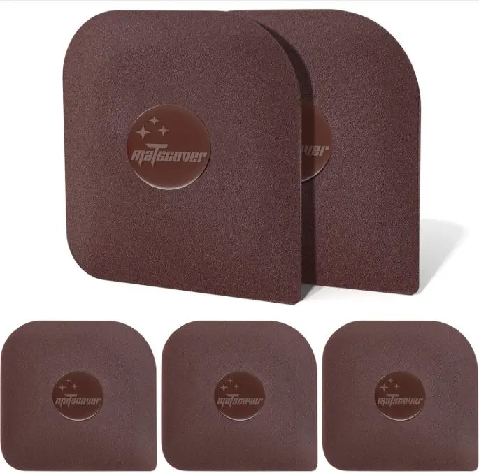 5-Piece Pan Scraper Set, Plastic Pot & Dish Scrapers, Sturdy Kitchen Cleaning Tools