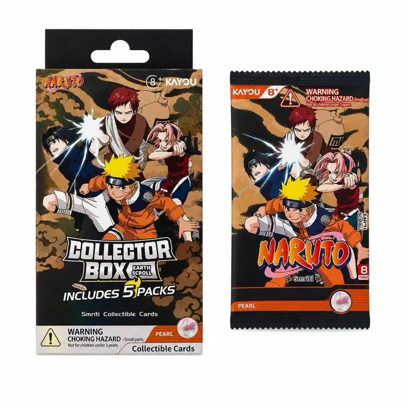 ENGLISH Naruto Kayou Earth Scroll Collector Box