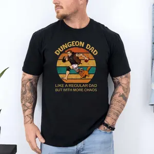 Dungeon Crawler Carl Fathers Day Shirt, Dungeon Dad Shirt, Dcc Fan, Funny Litrpg Dad Gift, New Achievement Unlocked, Unisex Sweater Pullover Tee