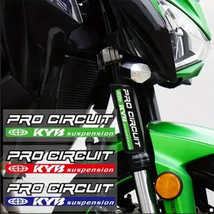 2PCS/SET Niche Personalized KYB PRO CIRCUIT Racing Sticker - For motorcycle corners, keychains,  Logo has niche professional detail texture (KYB logo + racing font elements), add professional racing highlights. A personalized choice for detail lovers!