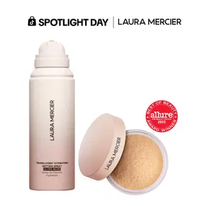 Laura Mercier Ultra Blur Bundle - Hydrating Setting Spray + Translucent Loose Setting Powder Ultra Blur