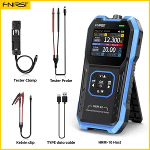 FNIRSI HRM-10 Battery Voltage and Internal Resistance Tester Automotive Battery Capacitance Tester TFT High Definition Color Display