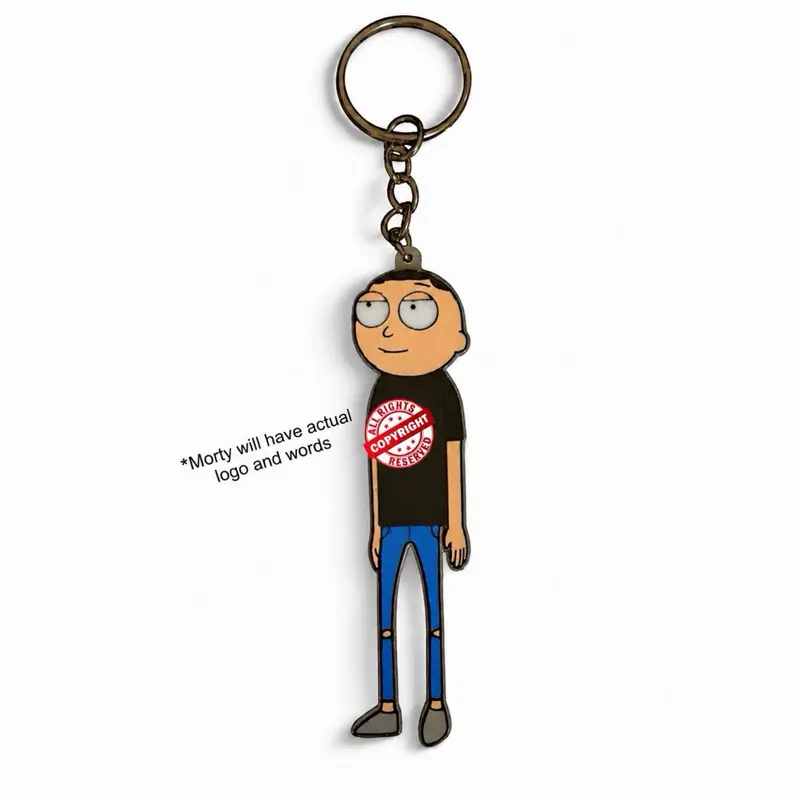 G Morty keychain (I can see you wanna vibe with me)