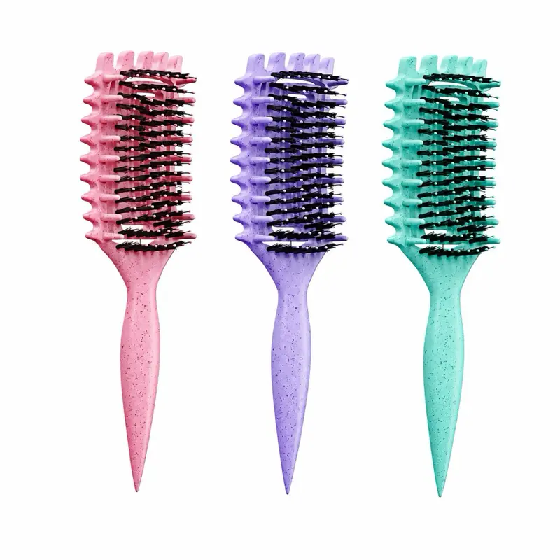 2026 Curly Hair Brush, Curl Defining Brush for Detangling & Shaping, Gentle on Hair, Helps With Frizz Control, Suitable for Curls, Waves & Coils, For Men & Women, Wet & Dry Use Hair Styling Combs,Gift ideas for mom,Mother's Day gift