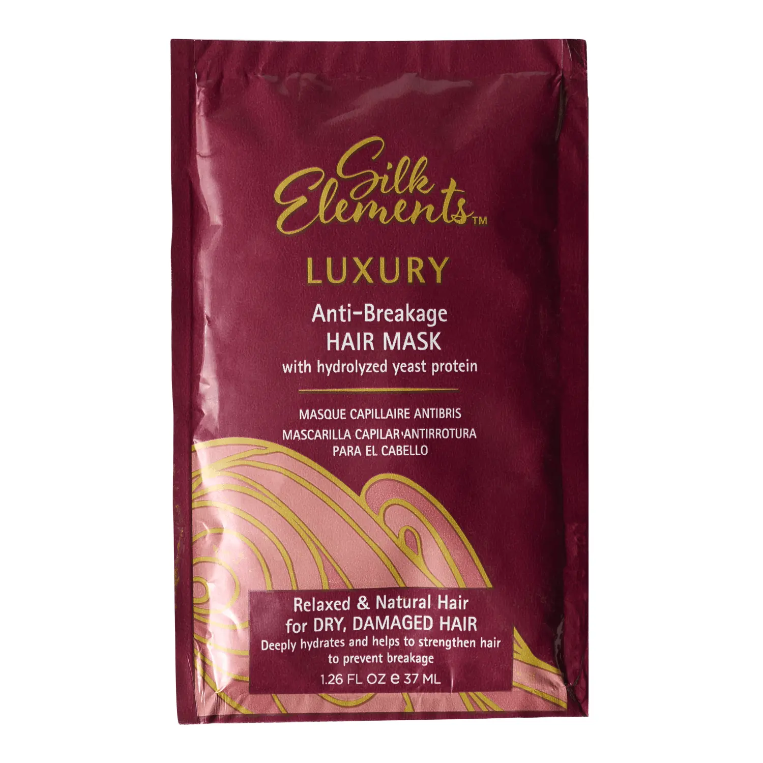 Silk Elements Moisturizing Treatment Packette, Strengthening, Conditioning, Shea, Honey, and Silk, Moisturizer, Haircare