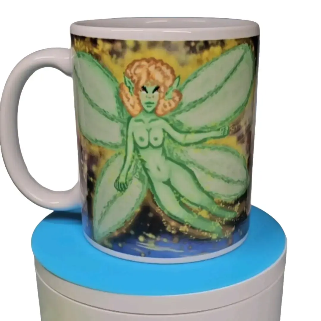 Nature's fairy coffee cup