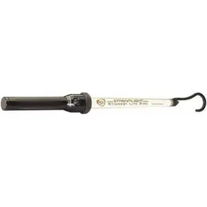 Streamlight Industrial Light - White LED Flashlight, 220 Lumens, Black Aluminum Body, 1 AA NiCad Battery Included (Model 75684)