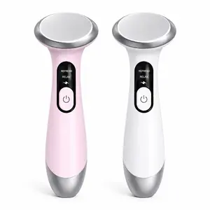 SENLAN 3-in-1 Hot & Cold Facial Beauty Wand, Cooling Depuffing Tool with Gentle Vibration for Under-Eyes, Cheeks, Skincare Prep & Glow Routine, Relaxing  Spa Self Care Gift for Women & Men Daily