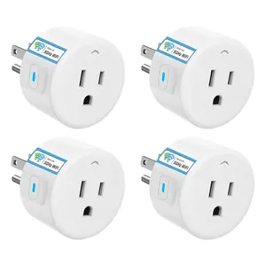 Plug 5GHz & 2.4GHz,  Outlet WiFi Socket with APP Remote Control, Compatible with Alexa &  Home, 4 Packs