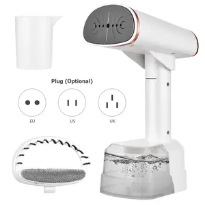 Handheld Steamer for Clothes 1500 Watts 20s Fast Heat-up Wrinkles Remover for Garments Up to 24g/min 2 Modes 400ml Water Tank Portable Foldable Fabric Steamer for Travel / Home / Office