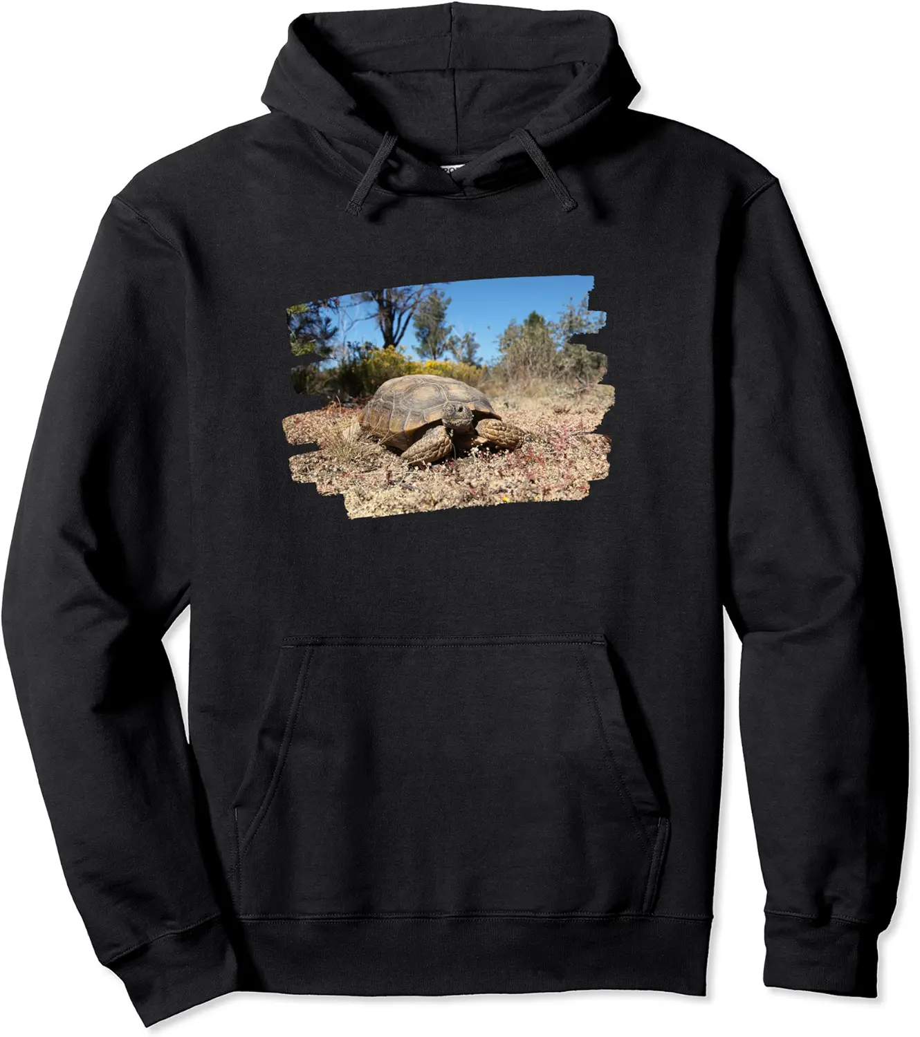 Desert Tortoise Pullover Hoodie - Hufsakha Shop 97B0BPSLW163