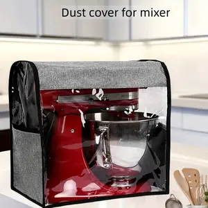 1 pvc household kitchen accessories mixer dust cover, suitable for kitchen auxiliary mixers, mixer dust cover, non-food contact