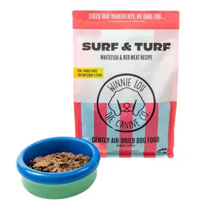 Winnie Lou Gently Air-Dried Grain-Free Surf & Turf Dog Food 2.25lbs