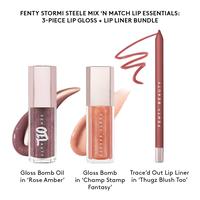 Thugz Blush Too, Rose Amber + Champ Stamp Fantasy