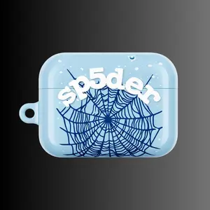 Sp5der Web AirPods Case, Trending Street AirPods Case For all Airpods Gen 1 2 3 4 & Pro 1, 2, 3 Aesthetic AirPods Case Cover Protective