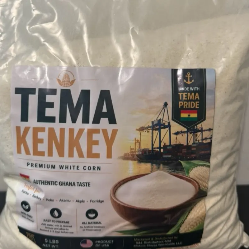 Tema Kenkey Flour (Corn Powder) - 5lbs, Staples & Cooking Essentials Food & Beverages Item