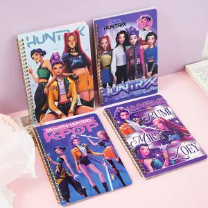 New Hunter Witch Coil Notebook, Student Study Stationery, Colorful Inner Pages, Trendy Notebooks, Perfect for Learning