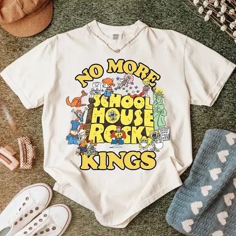 School House Rock Graphic Tee, Knowledge is Power, Retro 1980s 1990s Shirt, Educational Television Tee, Cartoon TV Show Shirt
