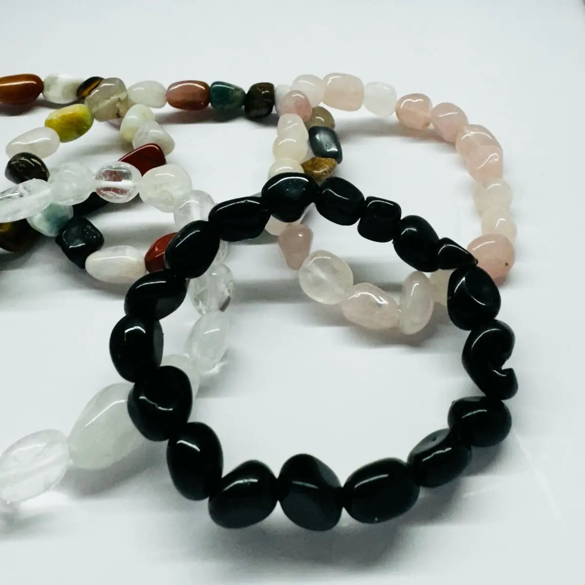 Obsidian bracelet stretch bracelet Obsidian bracelet stretch bracelet