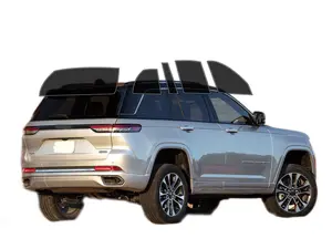 Precut 2Ply Window Tint Film for Jeep Grand Cherokee 4D 2022-2024 Cars Sun Blocking Protection,Privacy,and Anti-Shatter Glass Film Any Tint Shade Kit