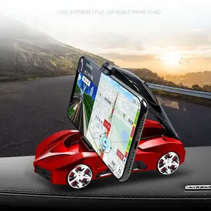 Single Piece Car Phone Holder (racing Style), Multi-Functional Navigation Stand, Car Model Parking Number Plate, Car Perfume Diffuser