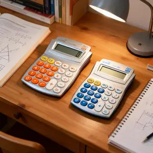 Portable Mini Calculator for Office & Accounting, High-Value Student Study Tool, Compact Design, Ideal for Financial Calculations