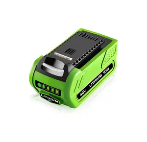 Upgraded to 8000mAh Lithium ion 40 Volt 29462 Replacement Battery Compatible with  29472 Cordless Power Tools Batteries (Green)