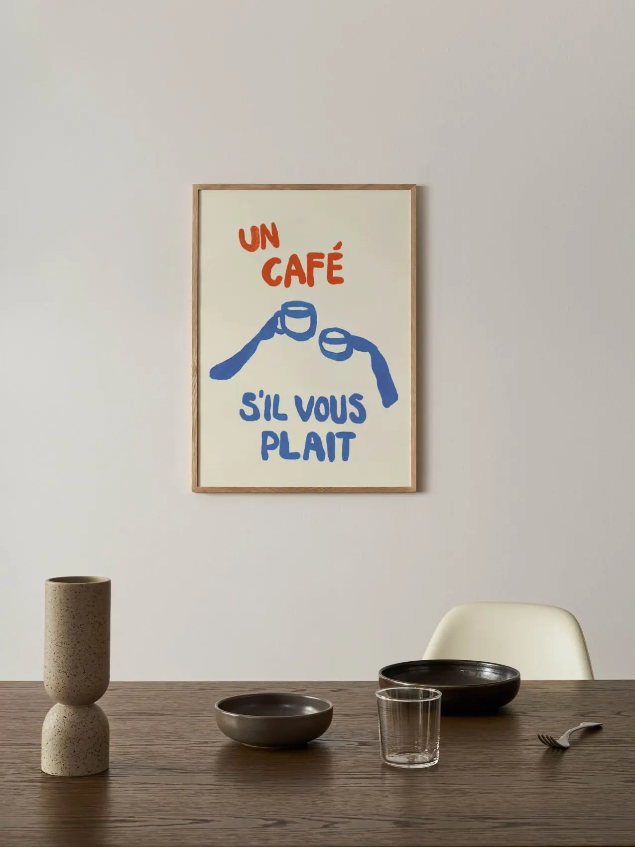 [UNFRAMED POSTER] Un Café Poster