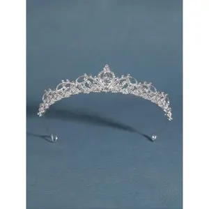 Rhinestone Crown Tiara for Wedding, Bridal Party & Formal Occasions, Elegant All-match Fashion Accessories for Women