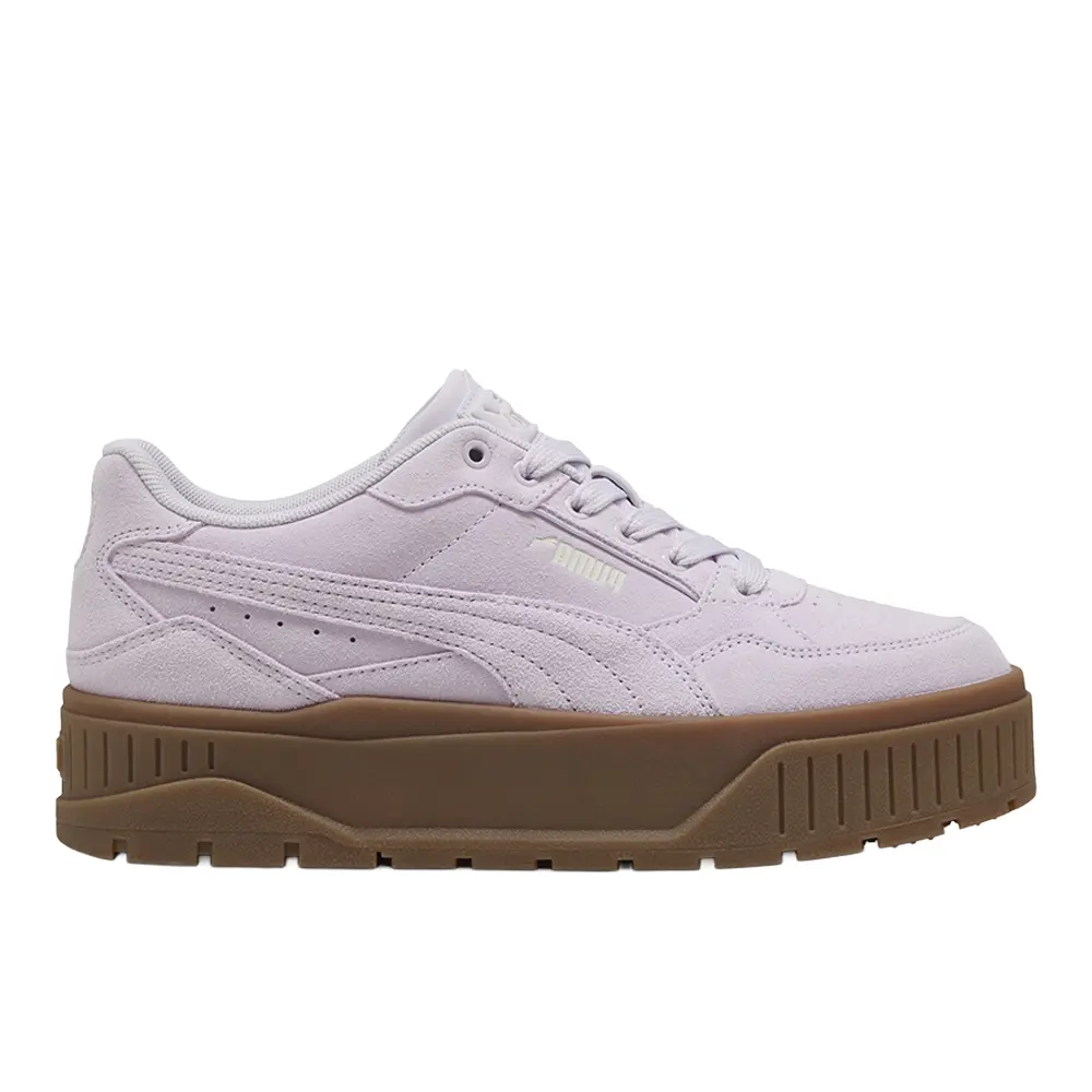 PUMA Womens Karmen Ii Idol Suede Lace Up Sneakers Shoes Casual - Purple PUMA Womens Karmen Ii Idol Suede Lace Up Sneakers Shoes Casual - Purple