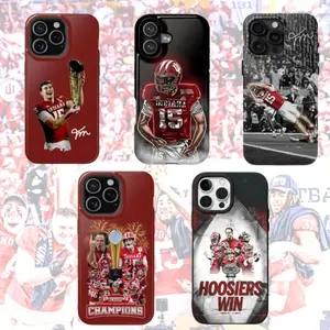Fernando Mendoza Phone Case, Indiana Hoosiers Champions 2026, College Football National Championship Case PH7
