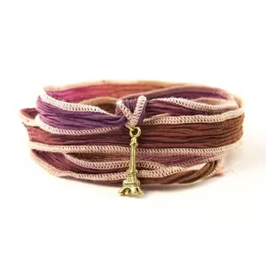 Paris Jewelry, Silk Wrap Bracelet