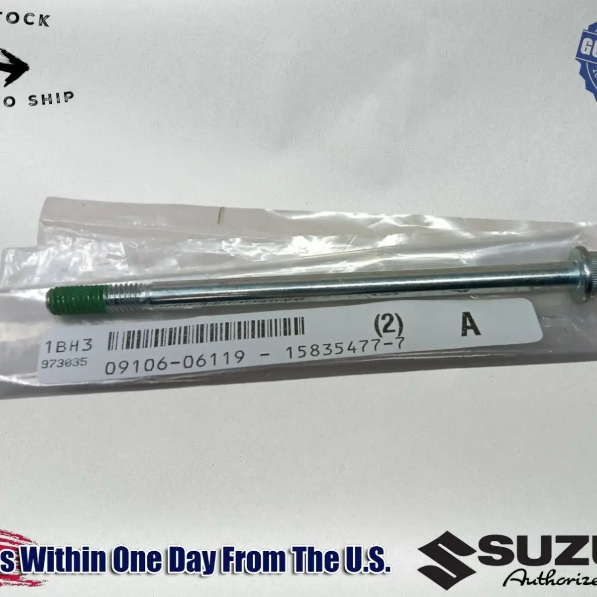 Suzuki OEM Gsx-R 1000 Gsx-R 750 Gsx-R600 Fuel Tank Bolt 6 X 110 - 09106-06119