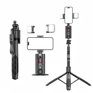 Gesture Recognition Gimbal Stabilizer & Selfie Stick Tripod, Intelligent Control Stabilizer & Adjustable Selfie Stick, Selfie Accessories
